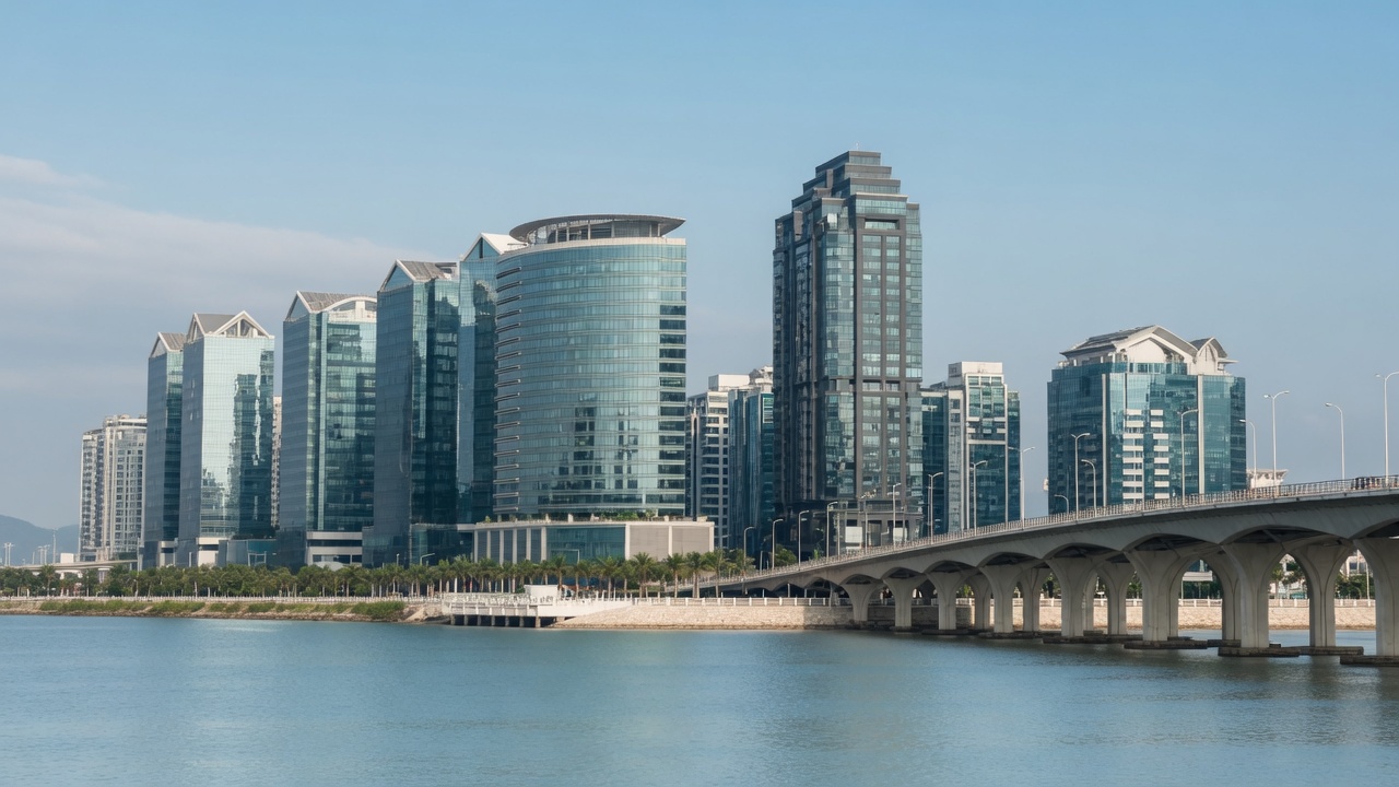 Macao skyline